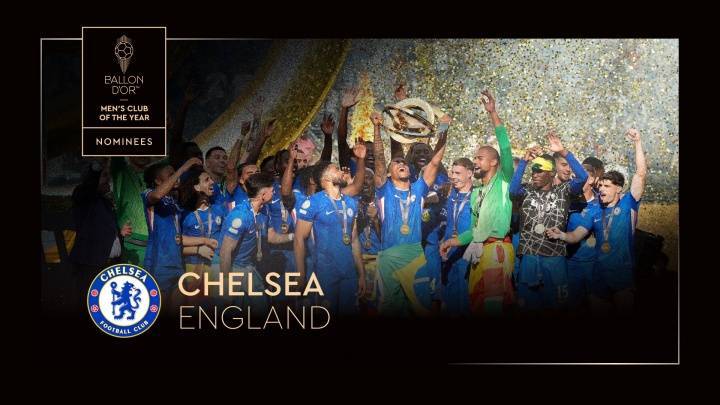 2025最佳俱乐部候选名单：巴萨、博塔弗戈、切尔西、利物浦、巴黎