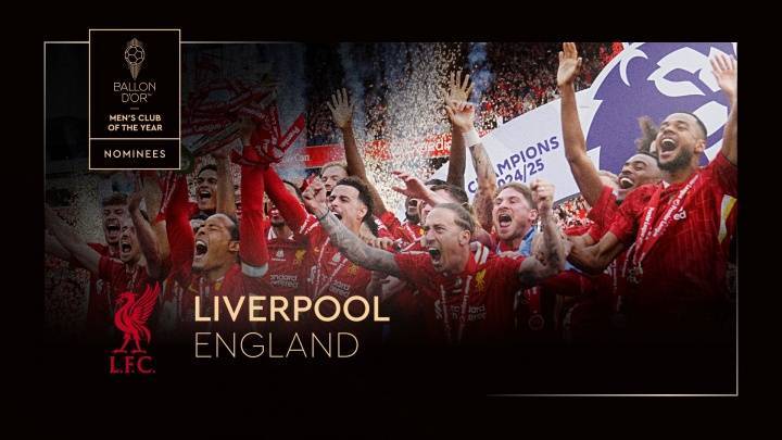 2025最佳俱乐部候选名单：巴萨、博塔弗戈、切尔西、利物浦、巴黎