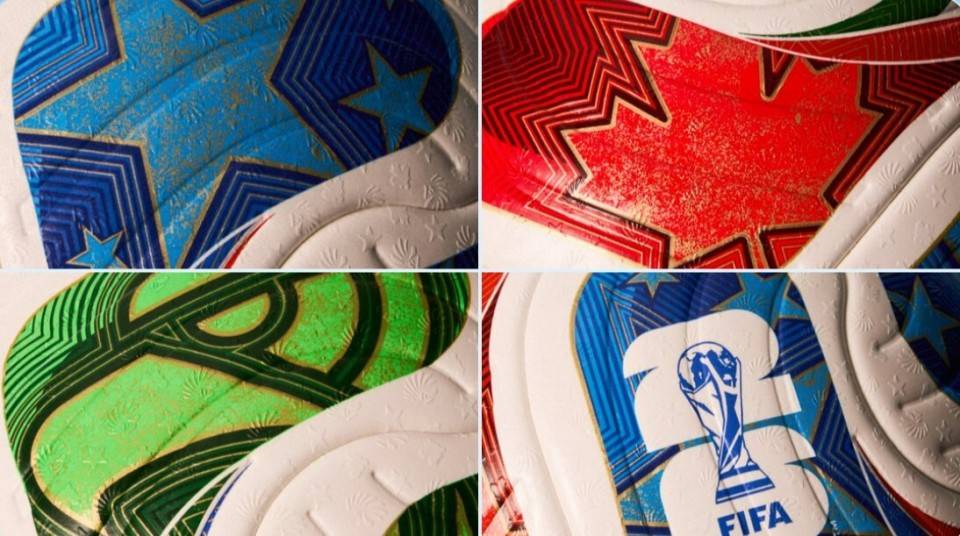 细节拉满！国际足联正式发布美加墨世界杯比赛用球——Trionda