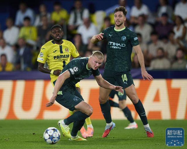 足球 | 欧冠:曼城胜比利亚雷亚尔
