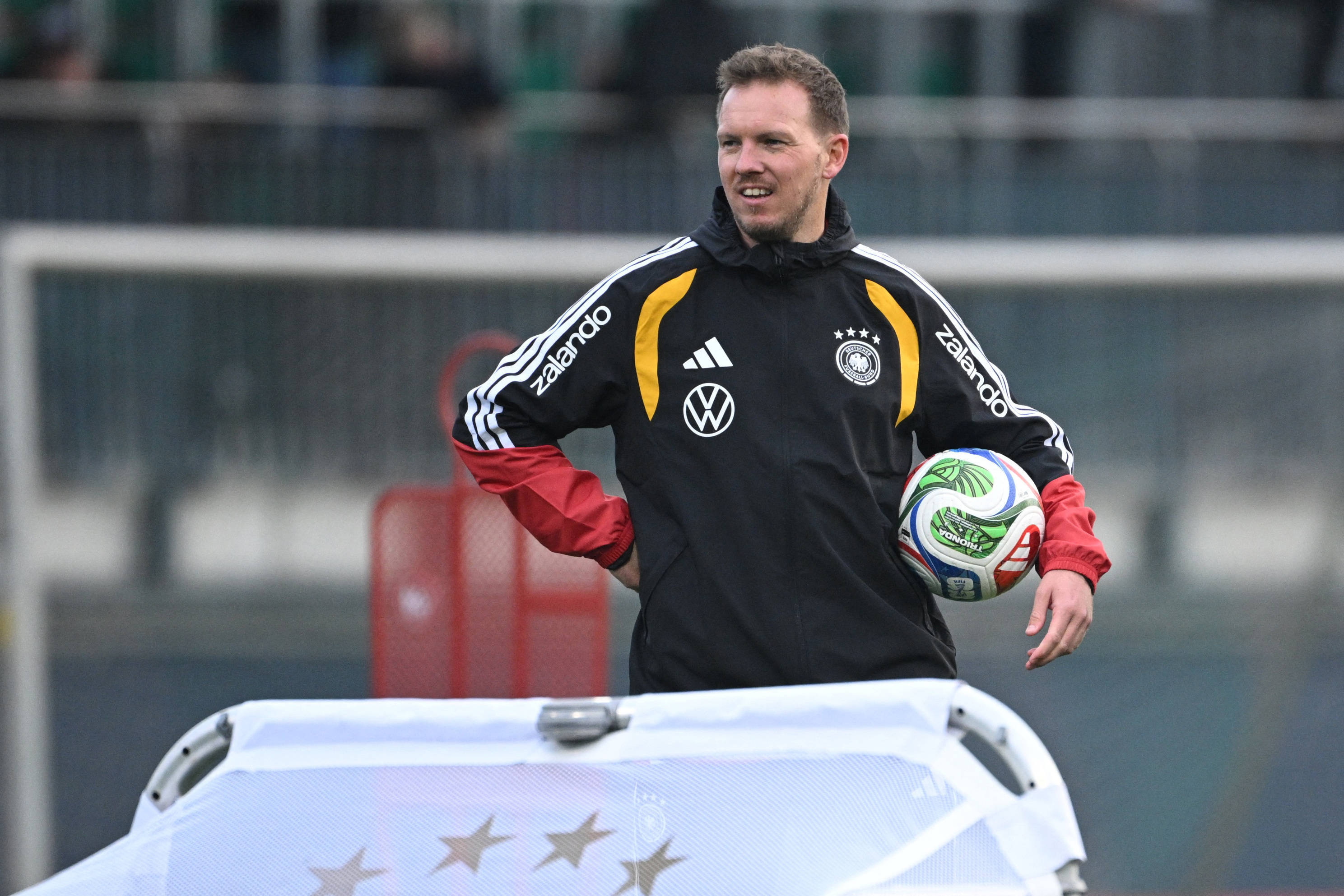 (外代二线)足球——世预赛:德国队赛前备战