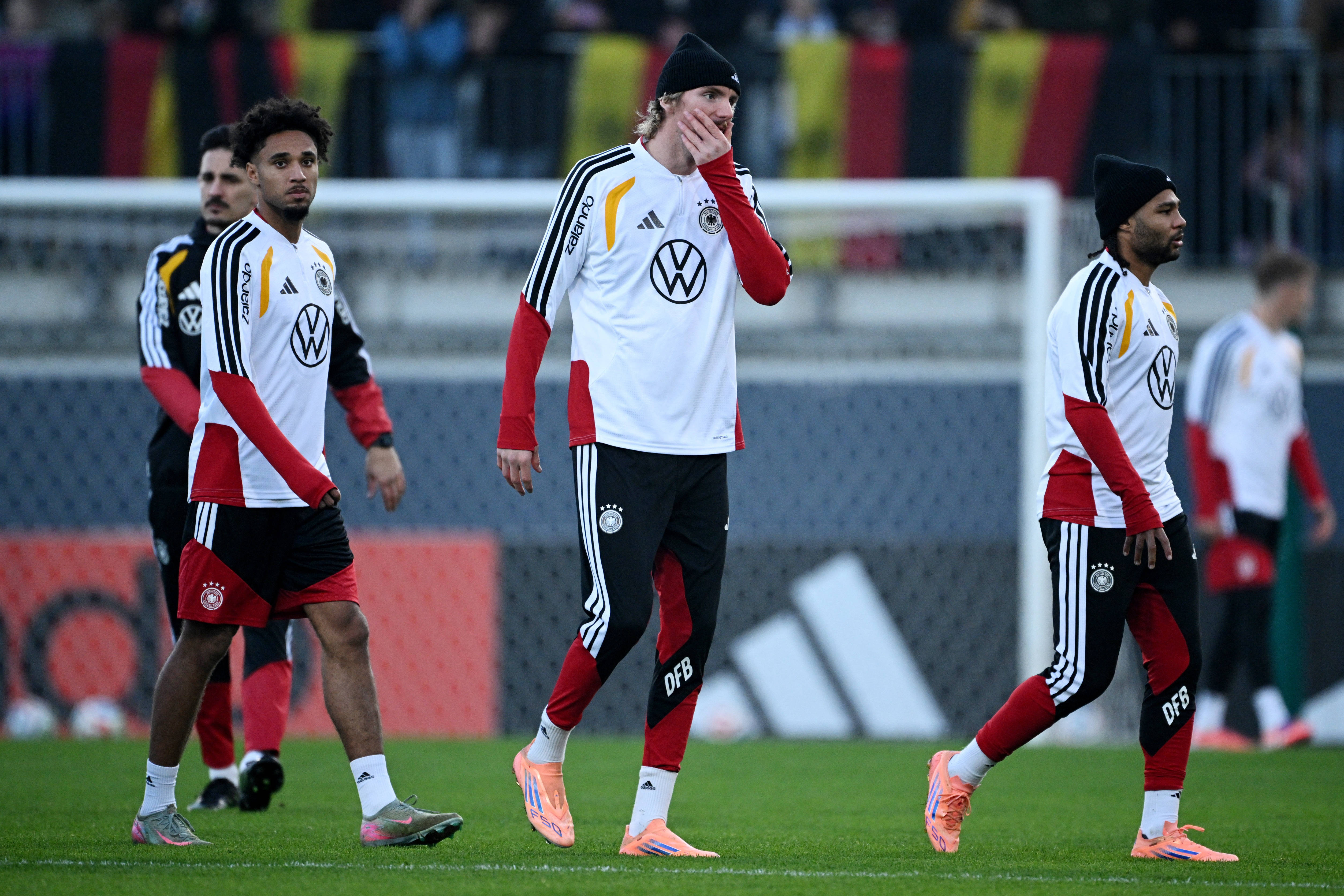 (外代二线)足球——世预赛:德国队赛前备战