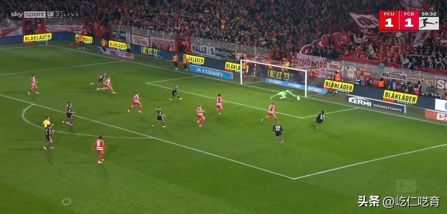 柏林联2-2拜仁：不用等阿森纳终结了，柏林爆冷直接终结拜仁连胜