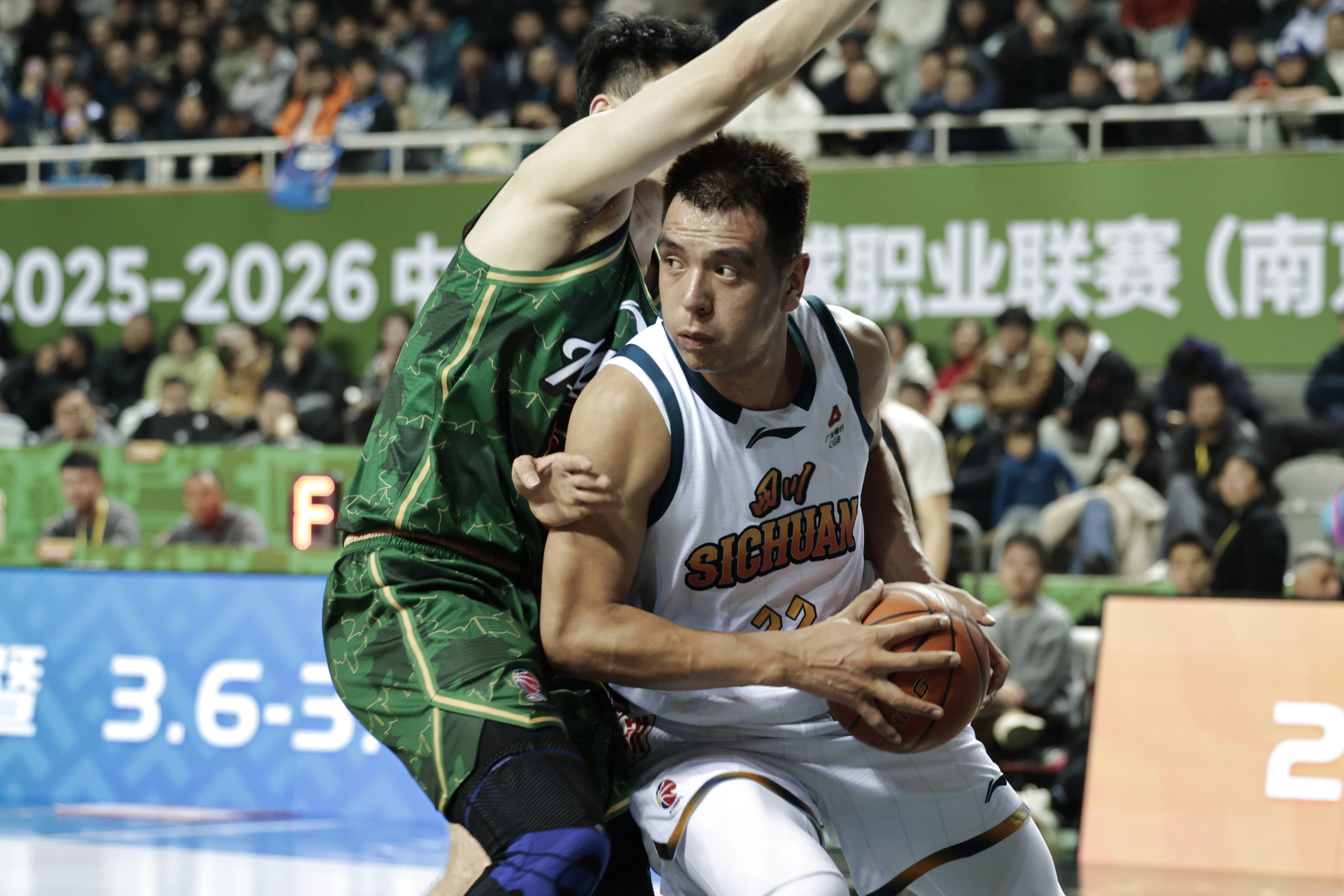 （体育）篮球——CBA常规赛：南京天之蓝胜四川丰谷酒业